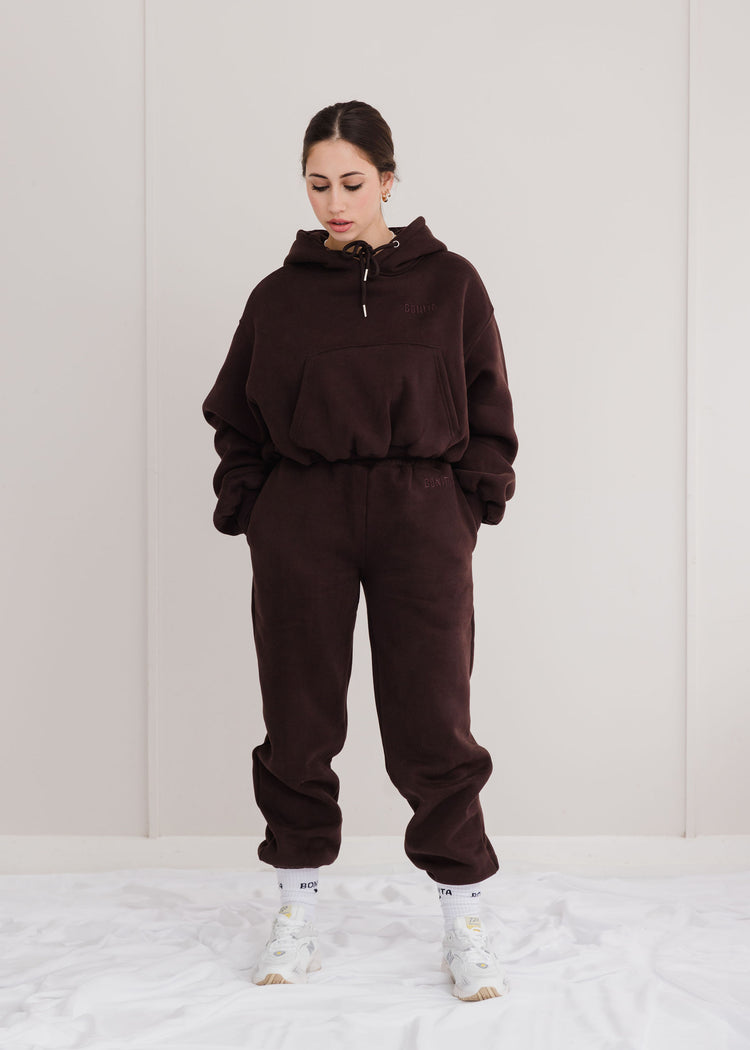 Cosy · Sweatpants Dark Brown