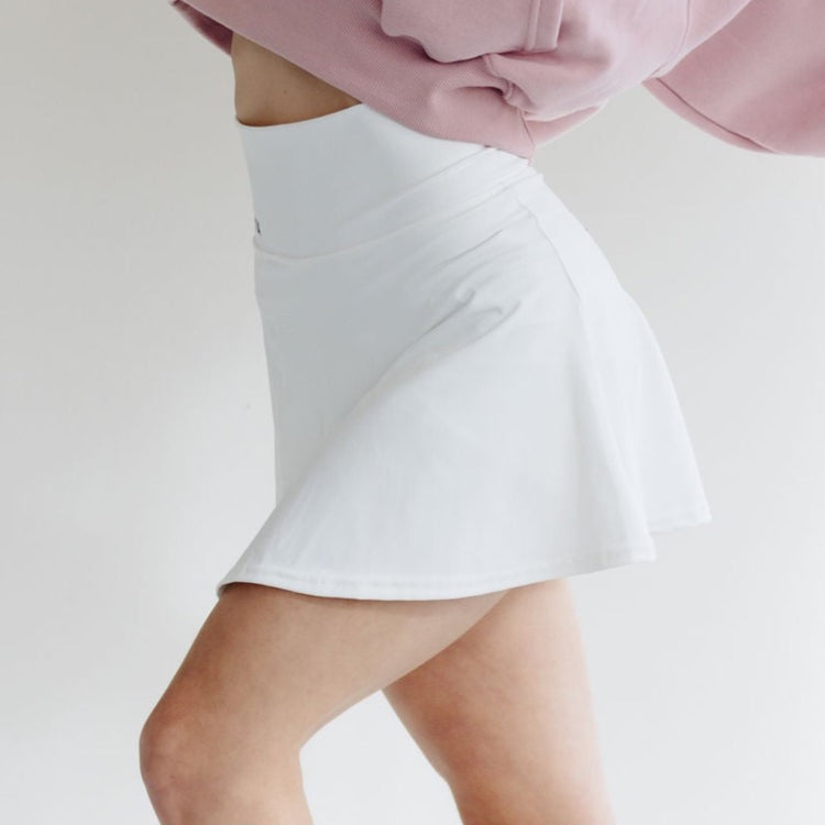 LAST CHANCE Skirt with shorts white