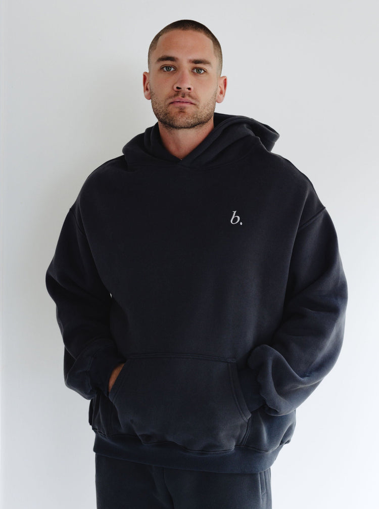 Oversized UNISEX hoodie Charcoal
