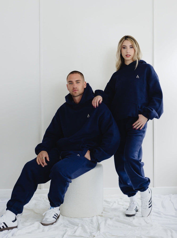 UNISEX Sweatpants Navy blue
