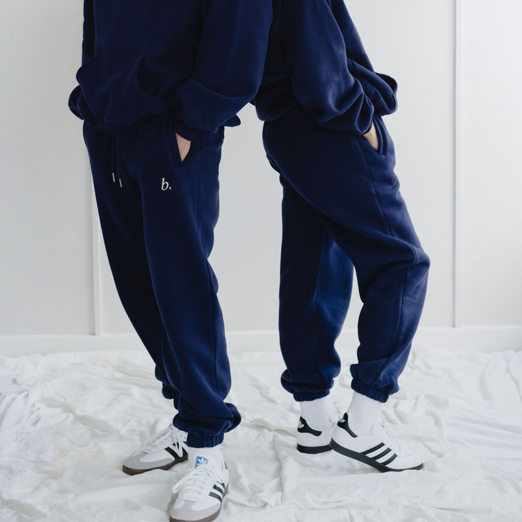 UNISEX Sweatpants Navy blue