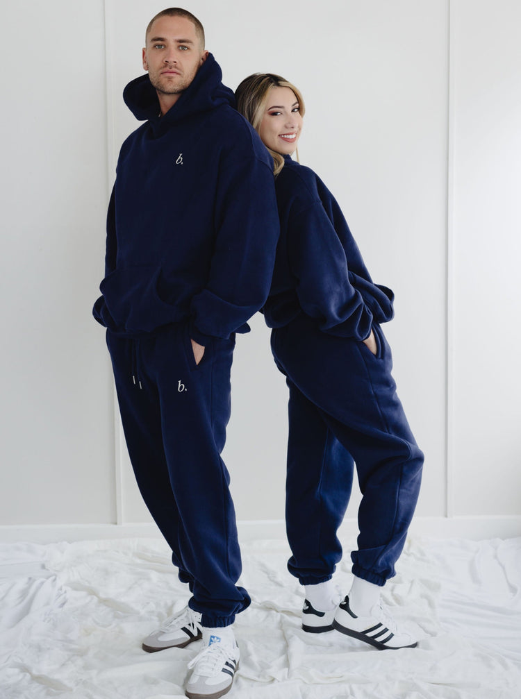 UNISEX Sweatpants Navy blue