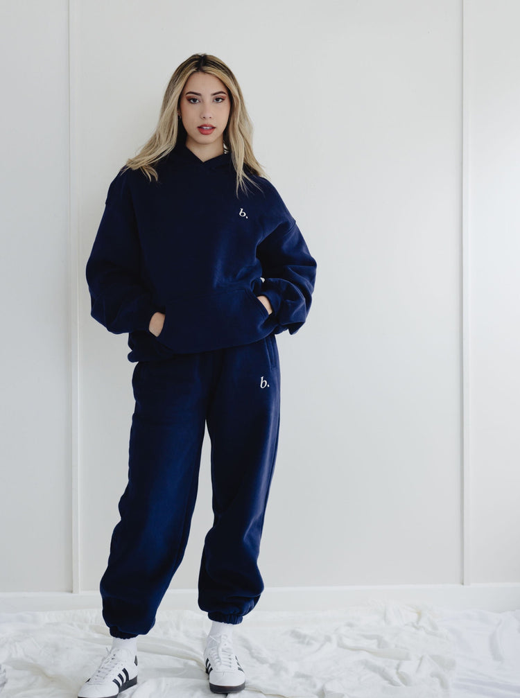 UNISEX Sweatpants Navy blue