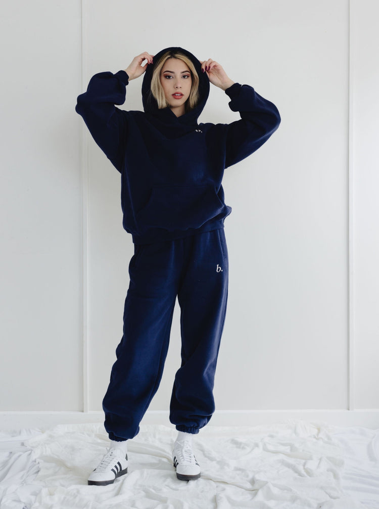 UNISEX Sweatpants Navy blue