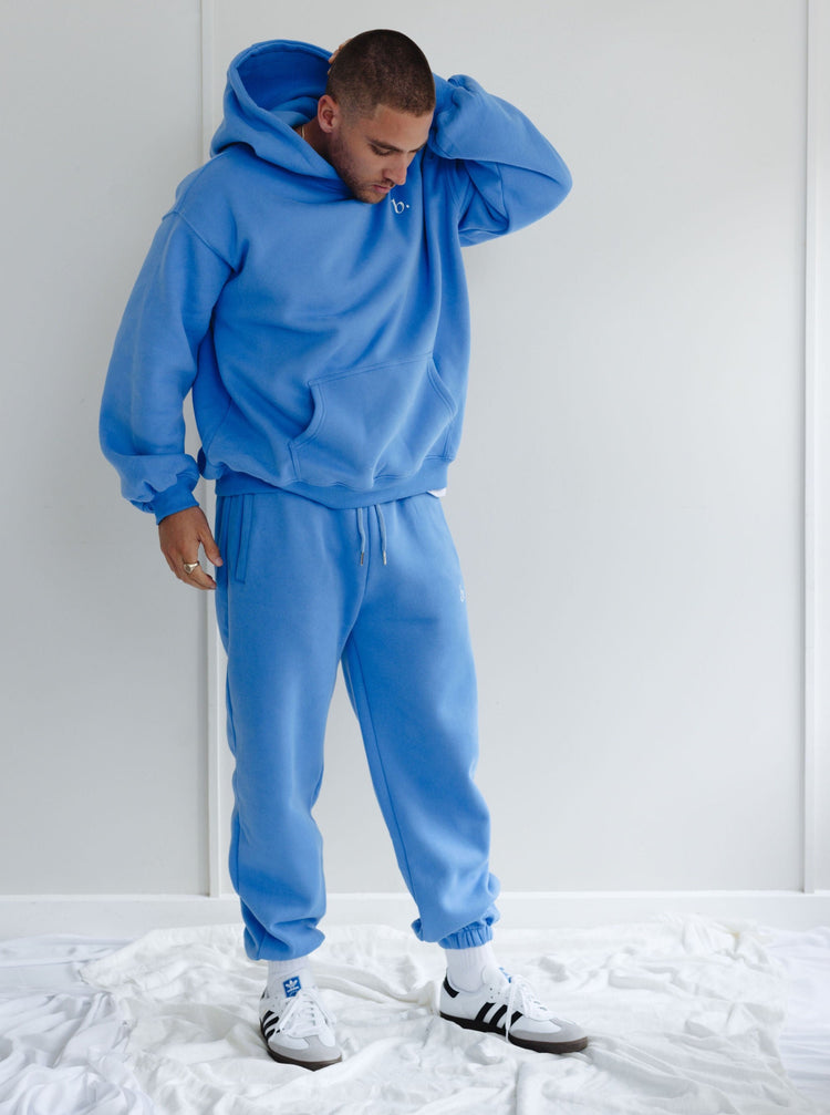 Oversized UNISEX hoodie Azure