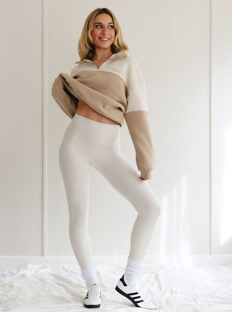 LAST CHANCE Contour Leggings oatmeal