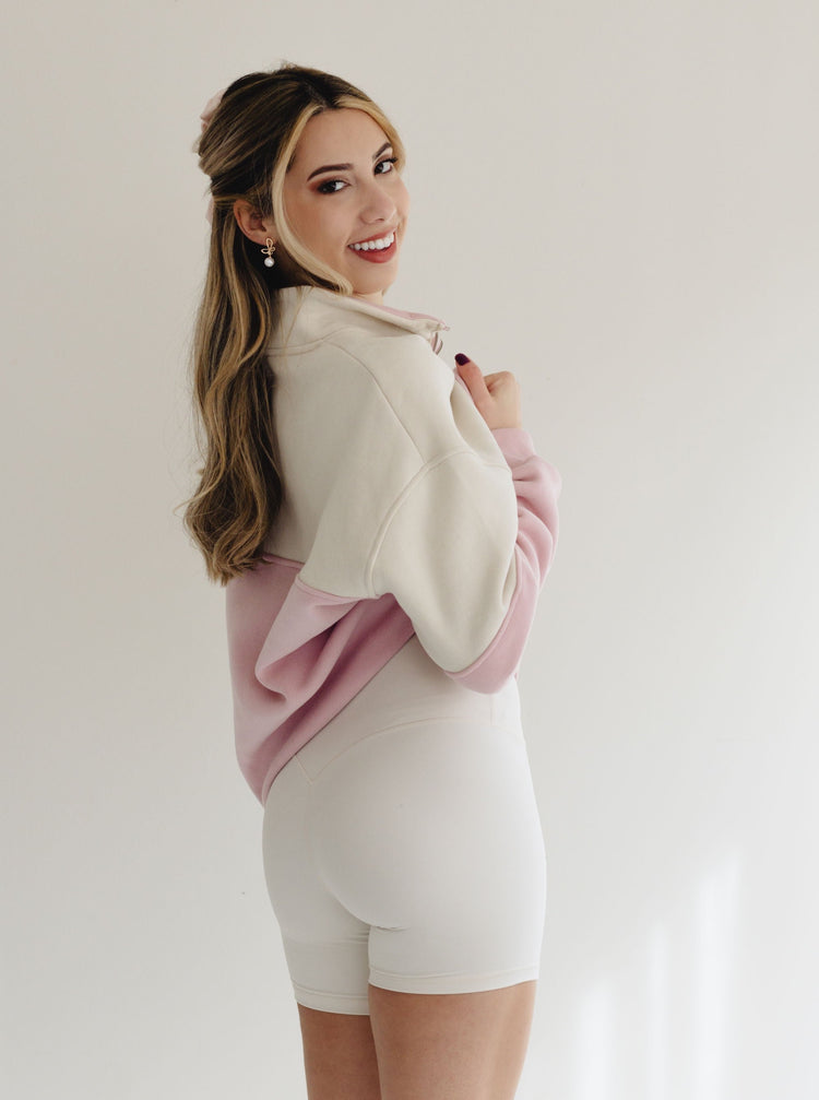 LAST CHANCE Midi Shorts oatmeal