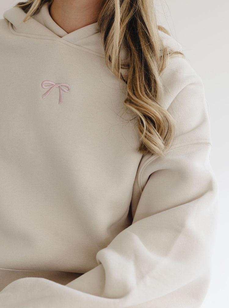 Oversized full length hoodie Snow
