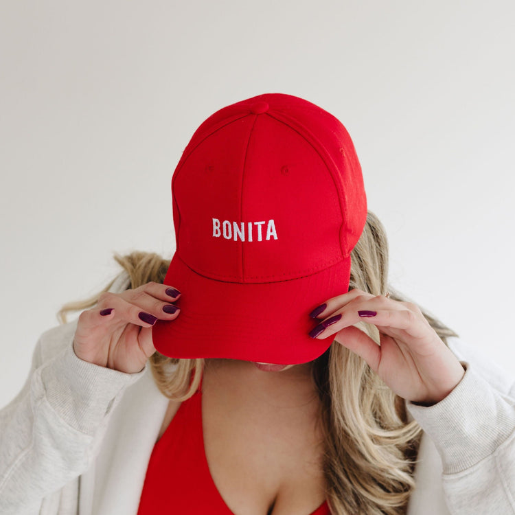 Bonita logo cap Red