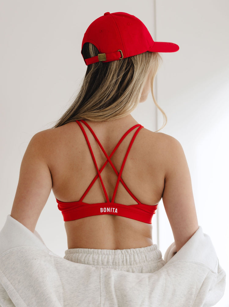 LAST CHANCE Straps bra Spanish red