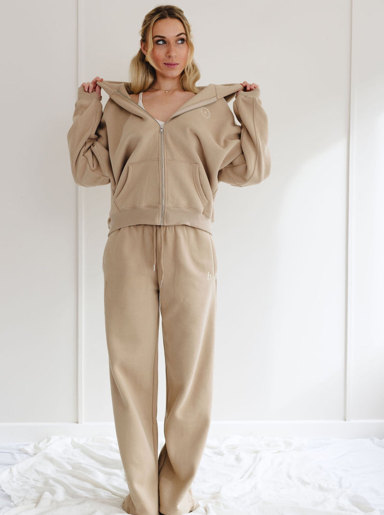 Zip up hoodie desert