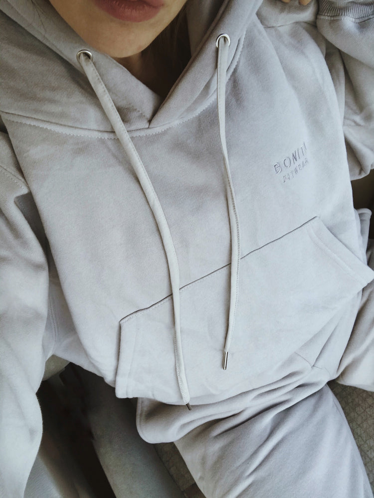 Cosy · Crop hoodie cloud