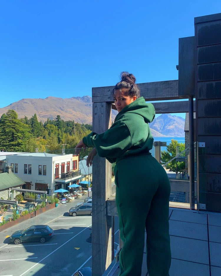 LAST CHANCE Cosy · Sweatpants emerald