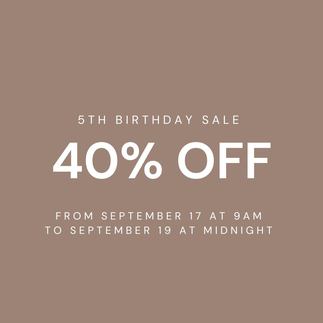 birthday SALE 40% OFF