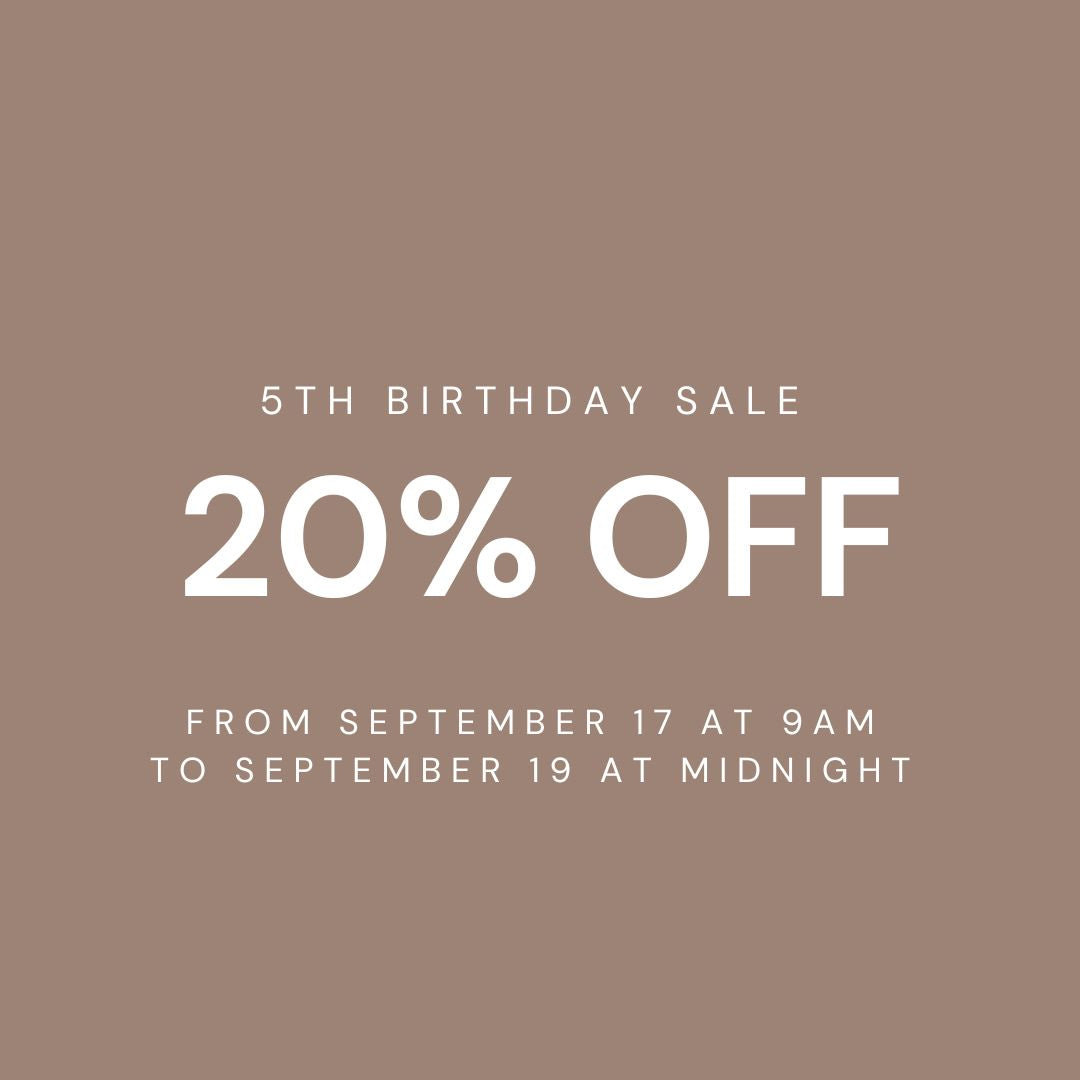 Birthday  SALE 20%OFF