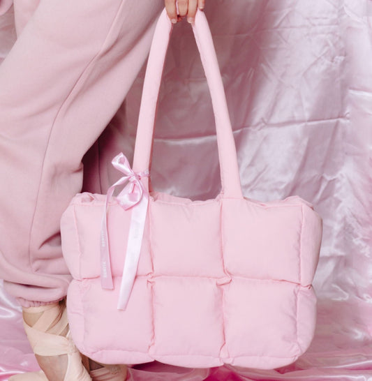 Bonita quilted bag pink