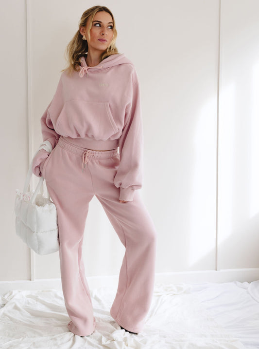 Cosy · Flare Sweatpants pale pink