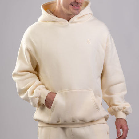 Oversized  UNISEX hoodie Butter Yellow