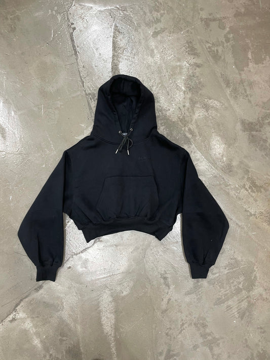 Cosy · Crop hoodie black